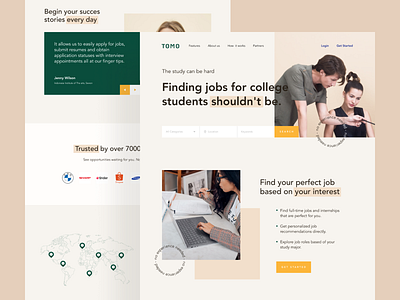 TOMO - Student Job Finder