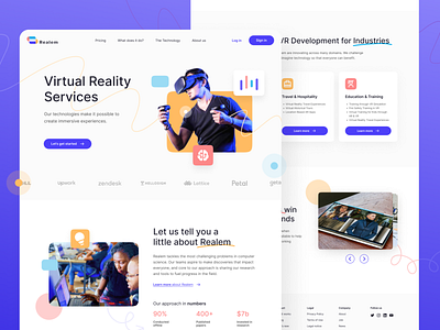 Realem - VR Services Website