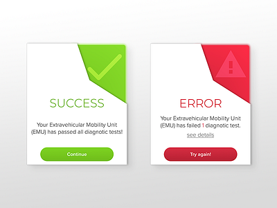 Daily UI #011 - Flash Message 011 clean daily design emu flash message minimal space ui ui design ux ux design