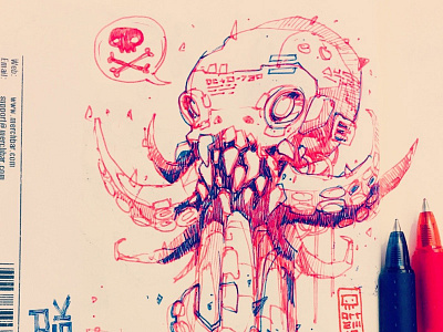 Kraken sketch characterdesign characters drawing fantasy futuristic illustration octopus sea sketch sketchbook