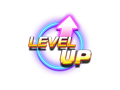 Level Up design icon level up logo logotype video game videogame