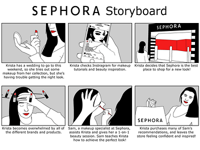 Uxuibc W4 Storyboard Asimpson 800x600 illustrator makeup pen tool sephora shopping storyboard