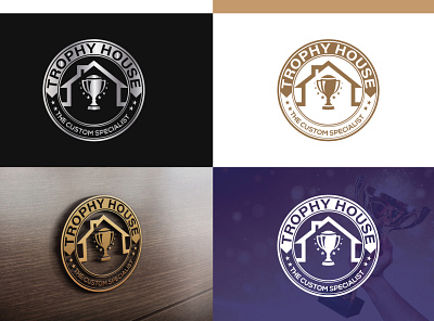 Trophy House logo companylogo design trophy house trophy house trophy house logo trophy house logo trophy logo