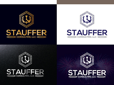 Consulting LLC Logo branding companylogo consulting logo design logo logo design logo design concept logodesign logotype trophy logo typography ui vector