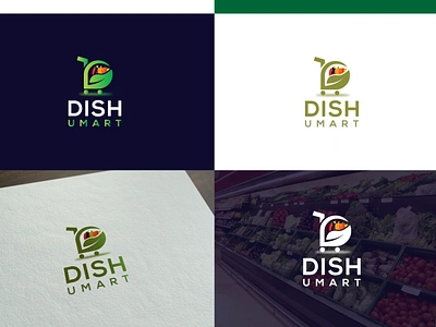 Grocery business logo branding business logo businesslogo companylogo d letter logo eco eco logo ecommerce ecommerce logo elegant graphic design green logo logo design logodesign nature vector