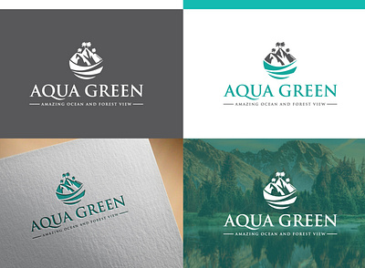 Ocean Forest logo architecturelogo branding businesslogo companylogo forest logo logo logo design logodesign management ocean logo typography
