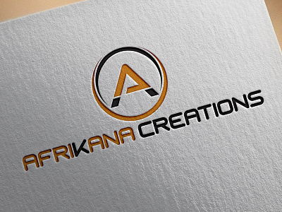 Afrikana Creations 2 ac letter logo