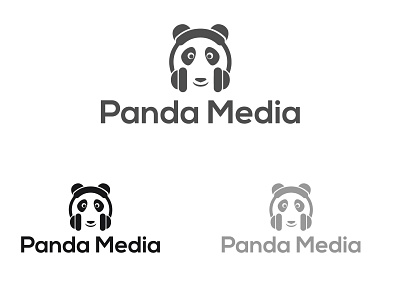 Panda Media abstractlogo logo