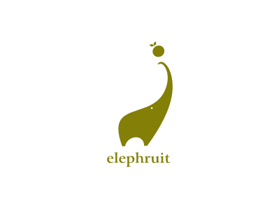 Elephruit elephant elephruit fruit logo nido thisisnido