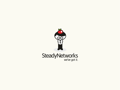 Steady Networks apple illustration it logo nido thisisnido