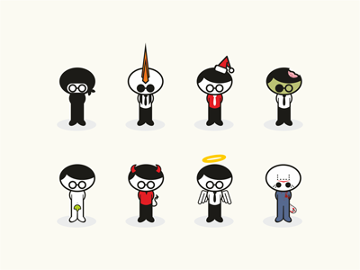 Additional brand characters festive friday 13th illustration it jason logo naked ninja saint sinner zombie