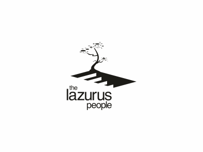 The Lazurus People design lazurus logo stairs tree