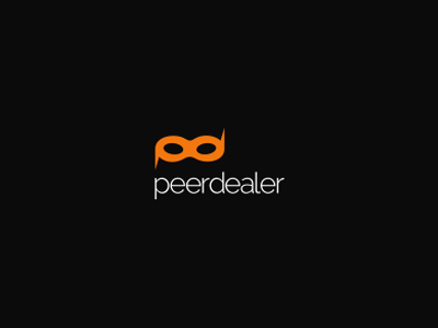peerdealer avenger banks brokers d dealer design hero logo mask p peer people