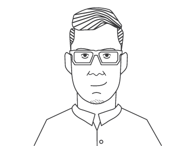 Self Portrait character illustration