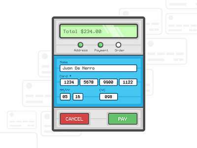 Daily UI - 2 Credit Card Checkout checkout daily ui