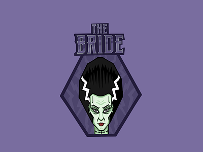 The Bride of Frankenstein 1031 illustration procreate