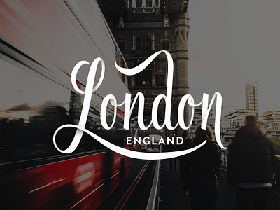 London Lettering briefbox hand lettering lettering script typography vector