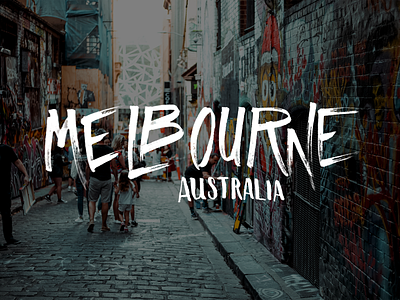 Melbourne Lettering briefbox dry brush hand lettering lettering typography