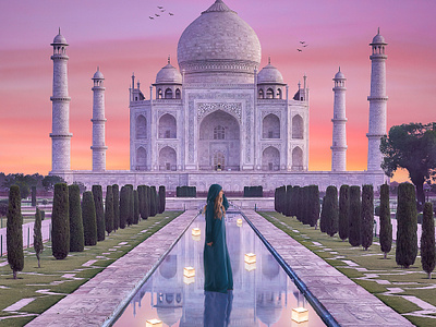 Taj Mahal Fantasy