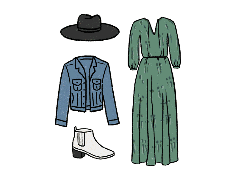 Weekend Outfits — Drawing My Closet closet clothing digital illustration drawing fashion illustration outfit procreate wardrobe
