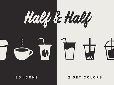 Half & Half coffee set