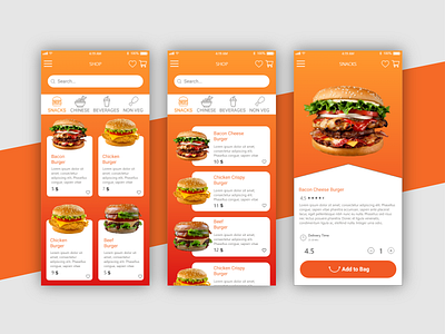 Food Delivery App animation app branding design graphic design illustration logo mockup motion graphics ui ux vector