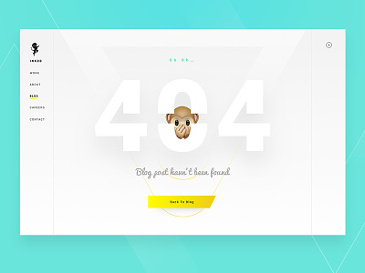 INKOD's Blog 404 404 agency blog creative design interface post ui ux website