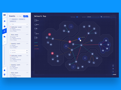 Halo Analytics analytic connection dashboard data design devices map ui product ui ux