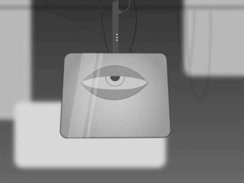 Wip eye screen 2d 2danimation advertising animation animation 2d big brother blackandwhite illustration motion design old school retro screen vector