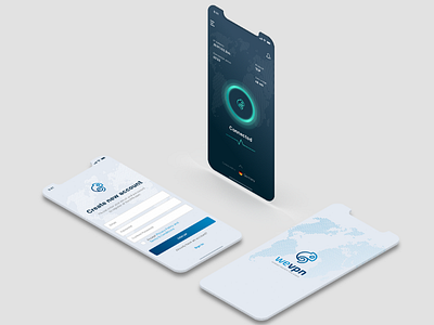 VPN App UI Design