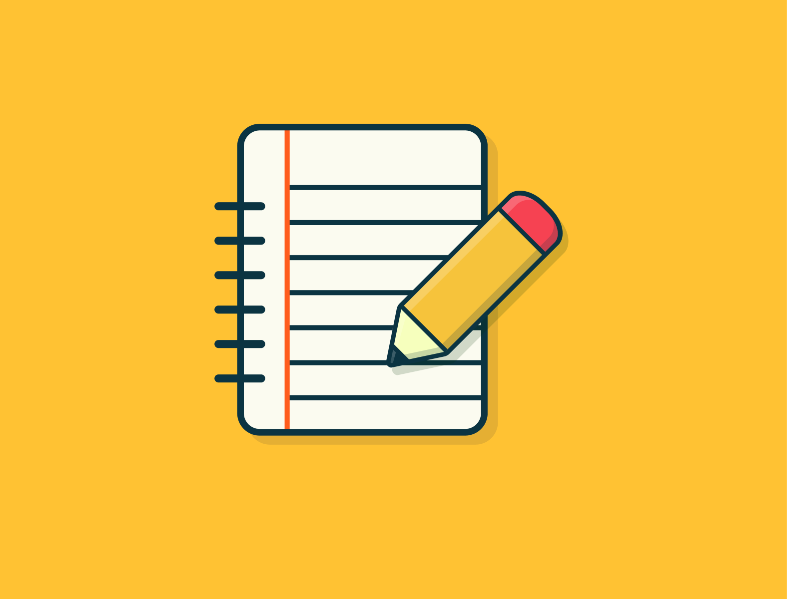 Paper and Pencil by Donald Kagunila on Dribbble