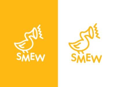 smew branding design duck fun graphic design illustration logo play vector