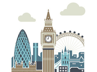 London by NUTHON on Dribbble