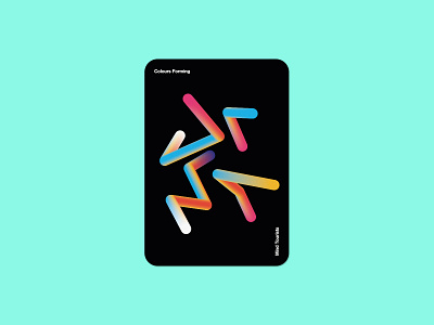 Mind Tourists Cards Colours Forming art bauhaus branding cards design flat geometric illustration minal minimal minimalism minimalistic music playing portfolio poster shape typography vector