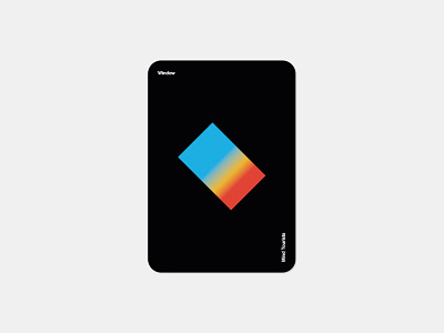 Mind Tourists Cards Window bauhaus branding cards design flat geometric gradient illustration minal minimal minimalism minimalistic music playing portfolio poster shape typography vector