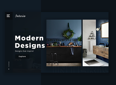 Interior Designer Shop Landing Page Design branding creative design daily ui interior design website interior design website design landing page landing page design ui ui ux design ui trends ui ux ux web design web ui design website design website ui website ui design