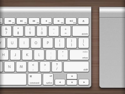 Apple Wireless Keyboard and Magic Trackpad