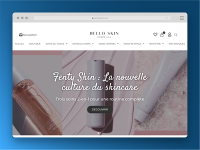 HELLO SKIN COSMETICS – SITE E-COMMERCE