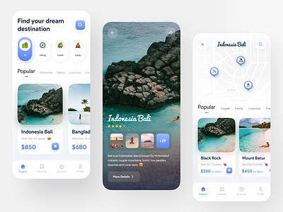 Traveling App UI Design 2020 trend adventure app design app ui dribbble finance app imran ios app design minimal product design travel agency travel app travel planner traveling trendy design trip trip planner ui user experience ux