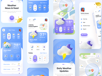 Weather App - Mobile application