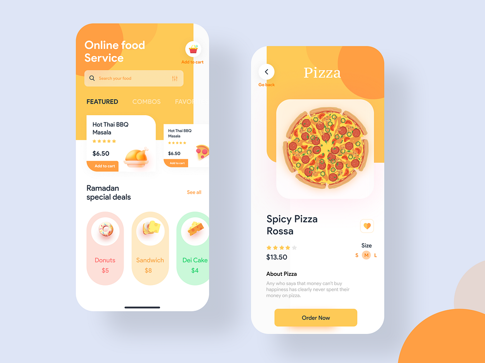 Food Application Ui Design by Imran Hossen on Dribbble