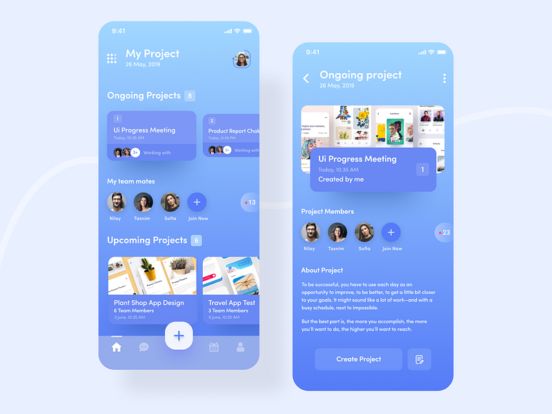 Todo App Ui Design By Imran Hossen On Dribbble