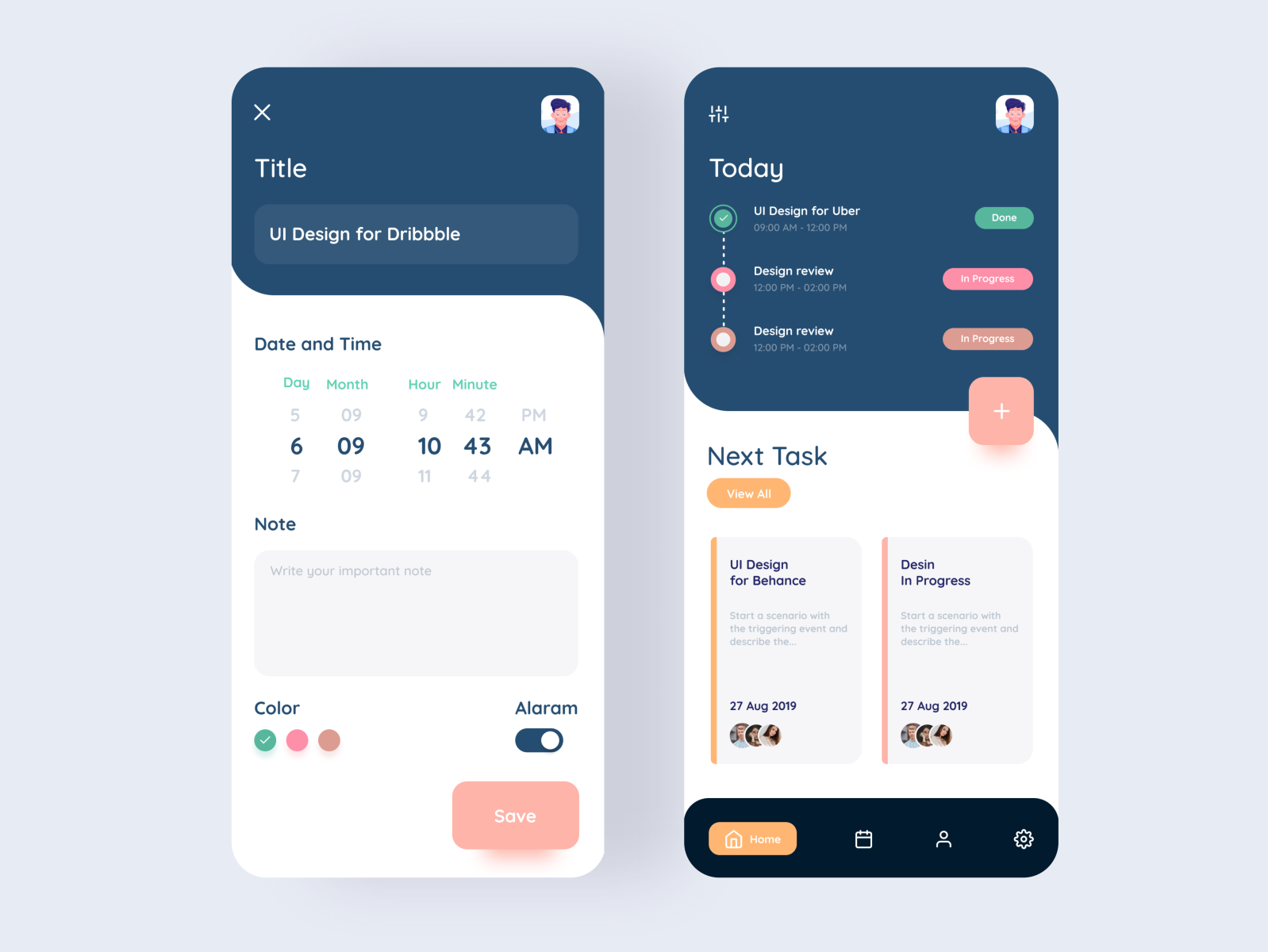 daily-task-schedule-app-by-imran-hossen-on-dribbble