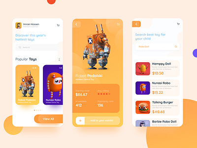 E-commerce Toys Products App