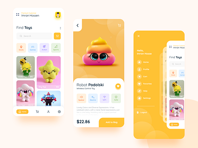 E-commerce Toys Products App