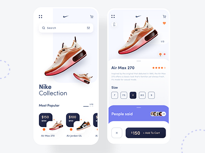 E-commerce Nike Collection App