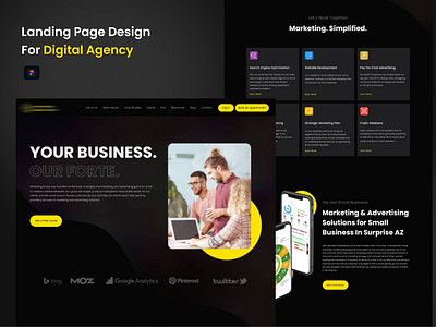 Digital Agency Landing Page