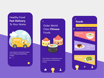 Food application design