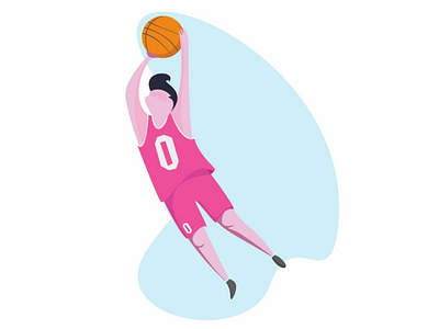 Basketball #4 basketball design flat illustration shot ui ux vector
