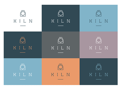 Kiln Colour Palette - solid colour branding colour logo